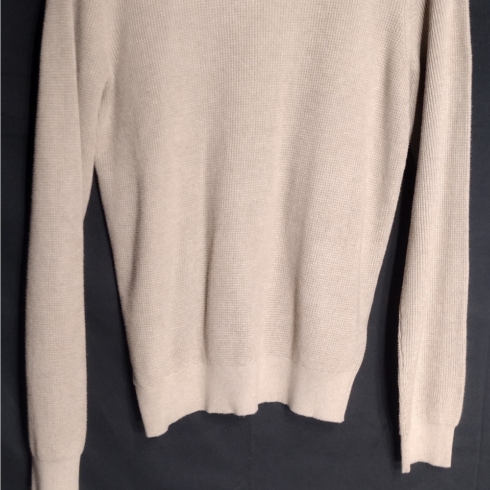 Keneth cole Elegant Tan men Sweater size M brand new w tags - Picture 2 of 10
